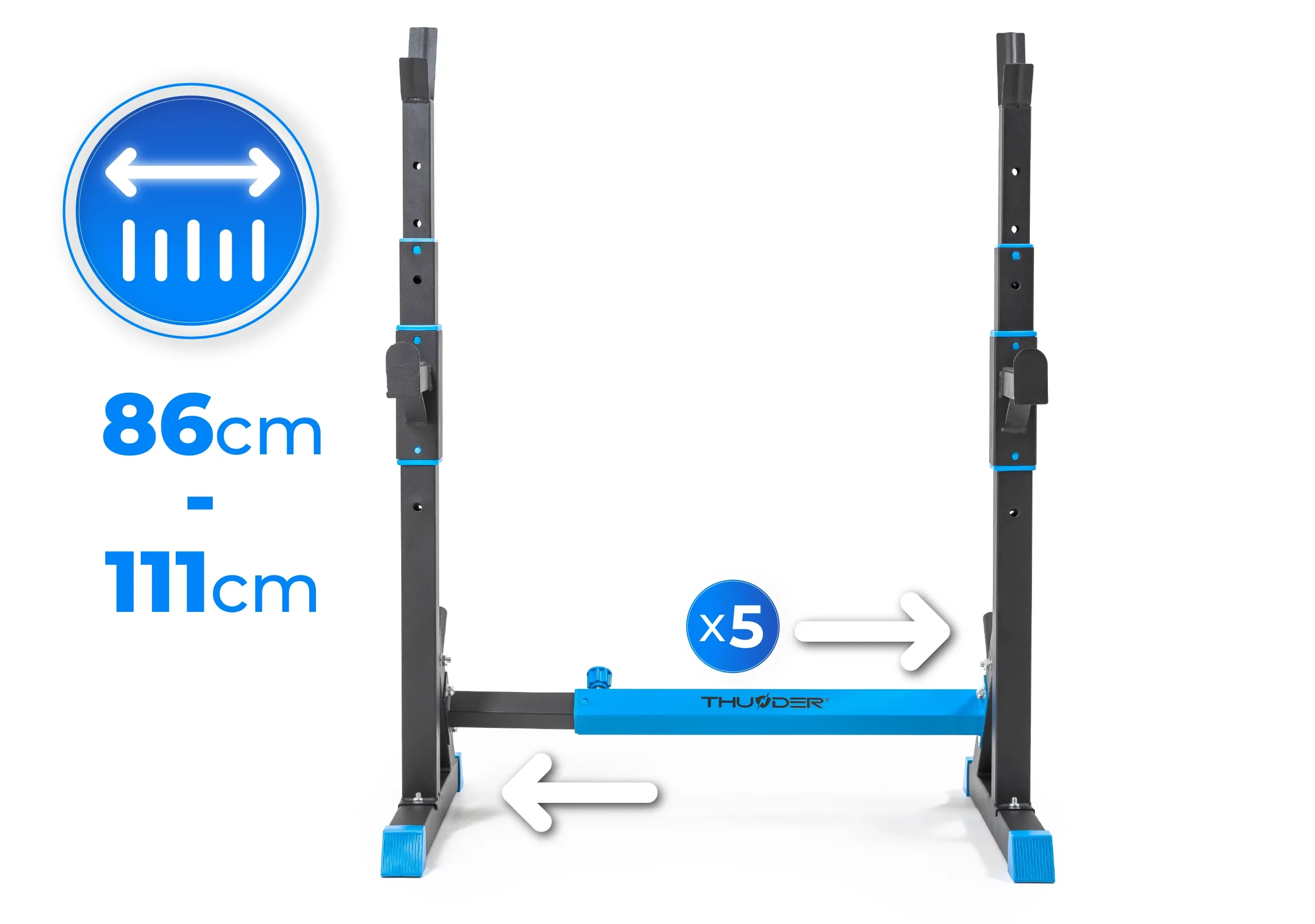 Nastavitelný rozestup stojanu CARMI