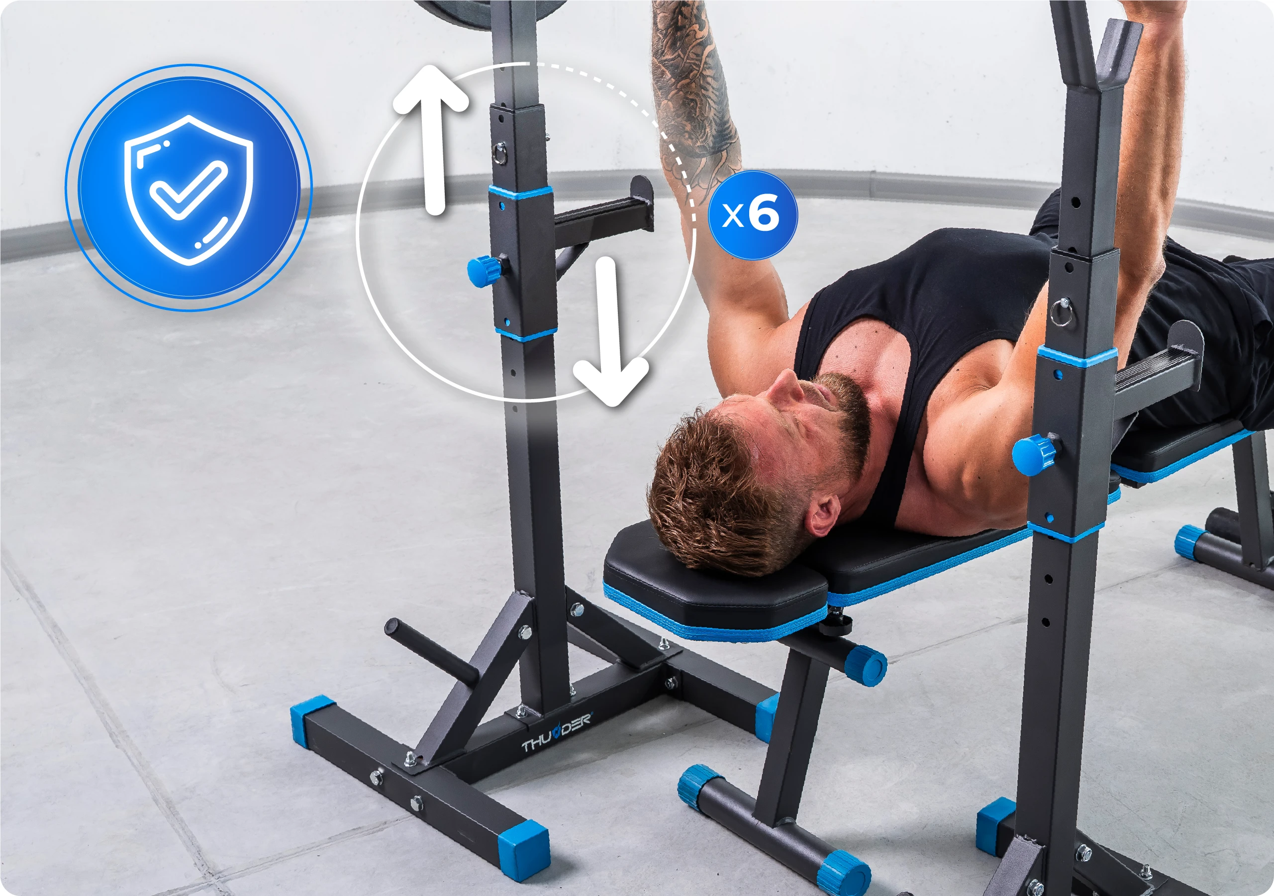 Jištění stojanů PRESA