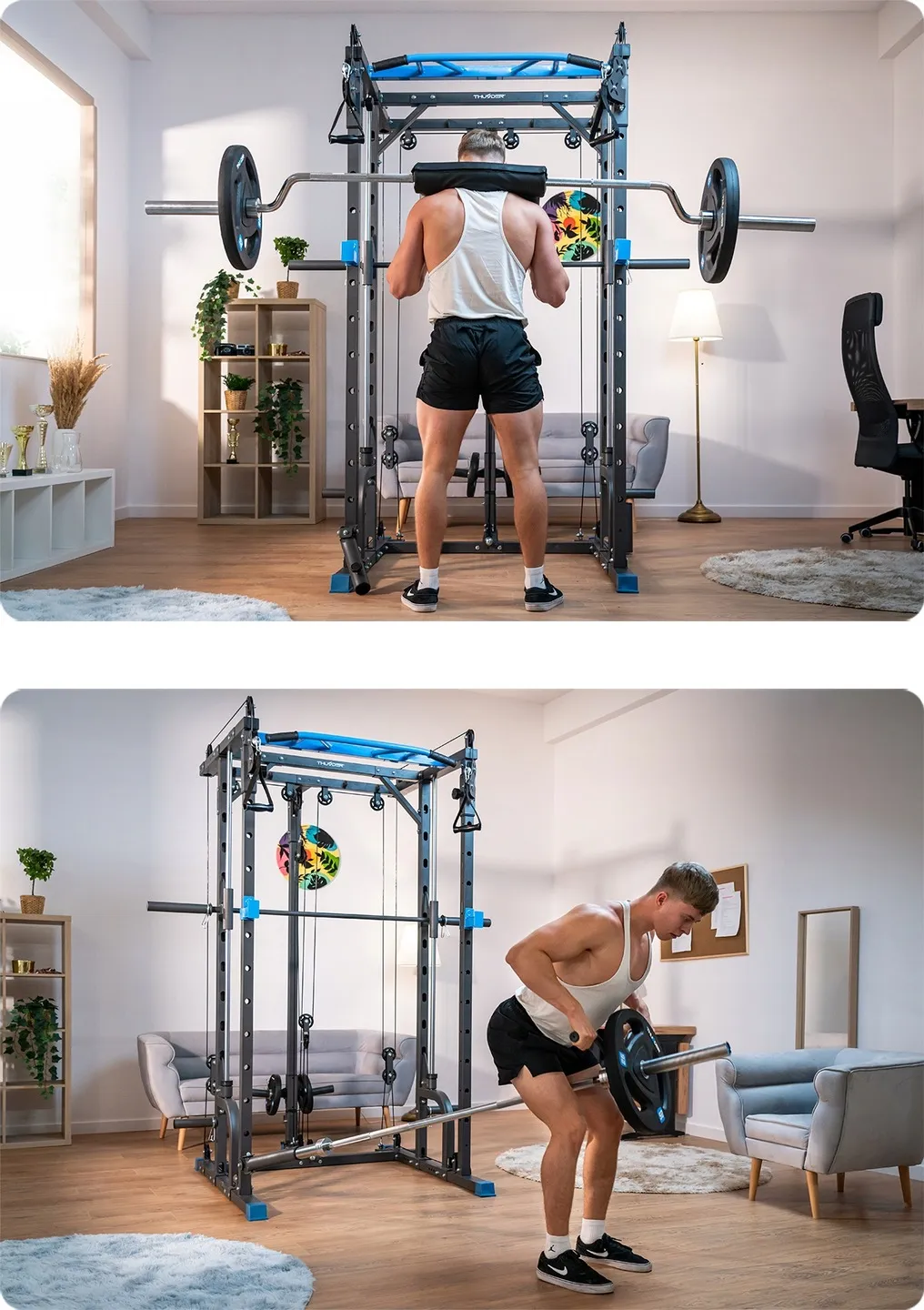 Brána SLIDE – boční pohled