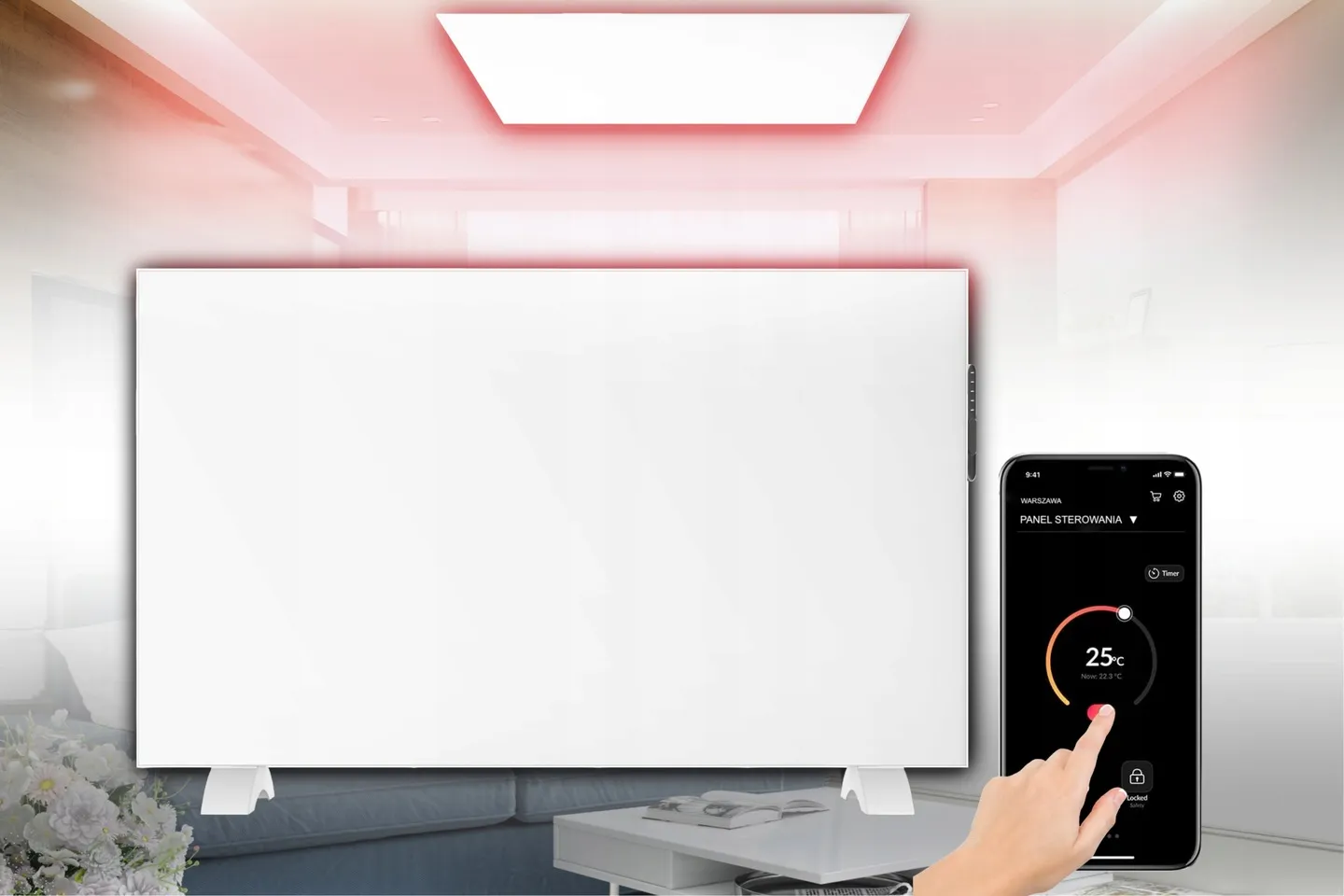 WiFi ovládání TUYA SMART THUNDER COMFORT-600W