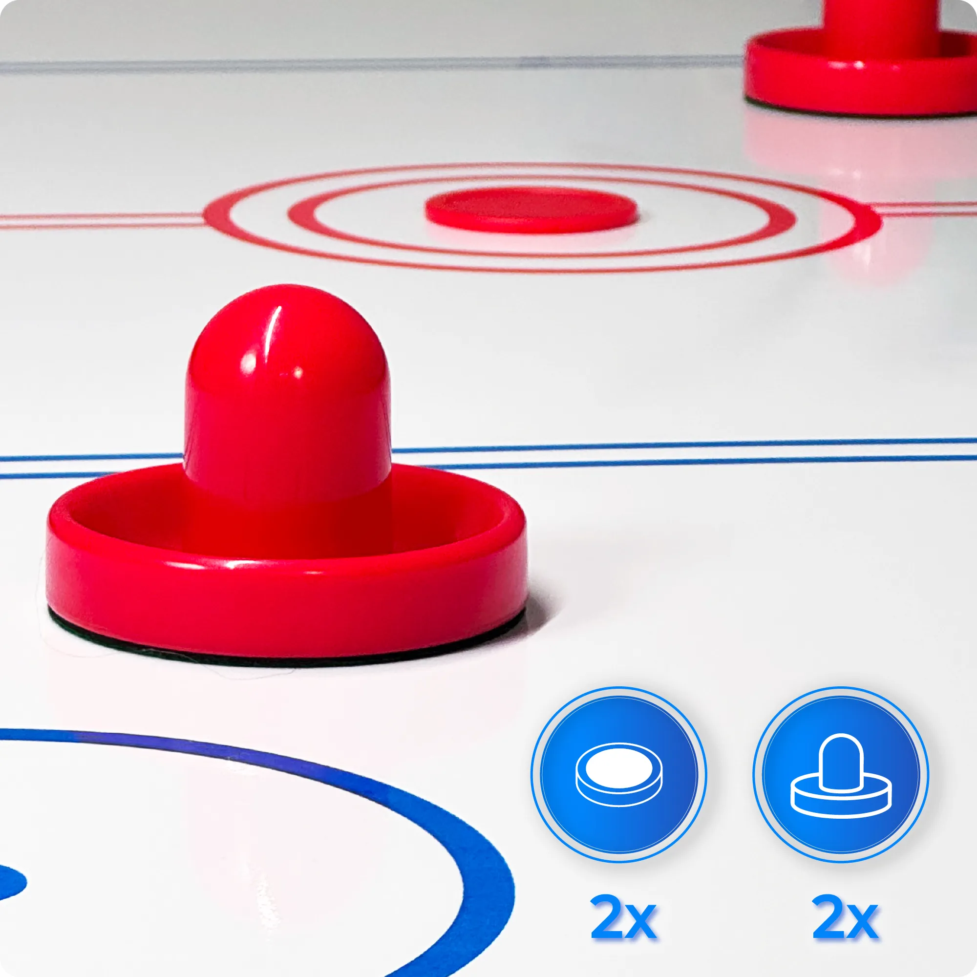 Sada stolního hokeje BOLD-BLACK-7FT