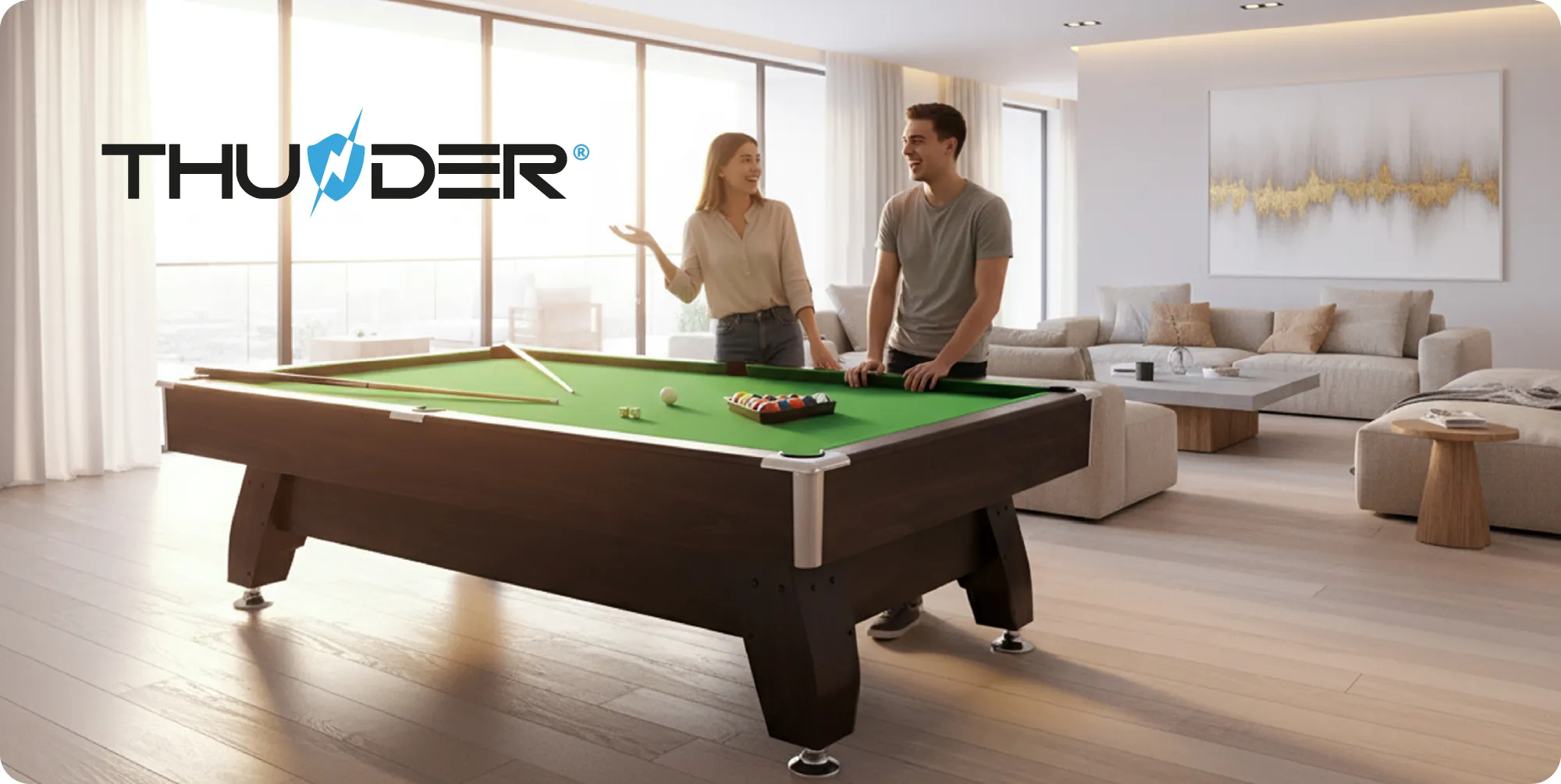 Kulečníkový stůl BOLD-BROWN-9FT