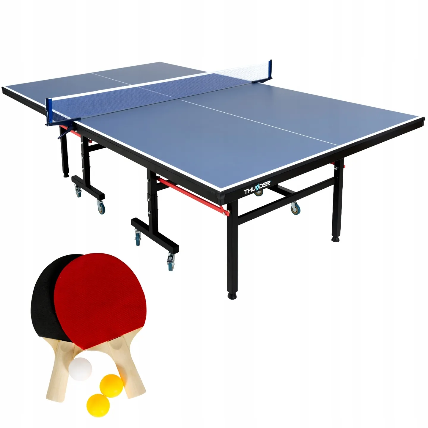Balení stůl ping pong THUNDER VITAL-18-BLUE