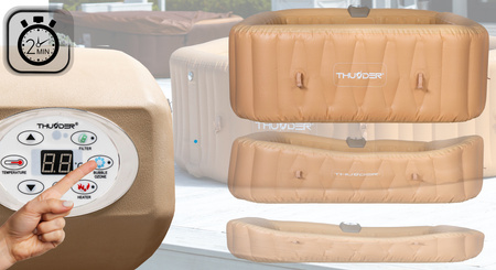 Nafukovací zahradní vířivka THUNDER FRAPPE