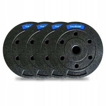 Sada bitumenových závaží značky THUNDER 4x15 kg