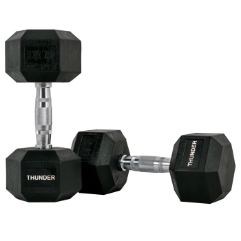 Hexagonální činka 12,5 kg THUNDER