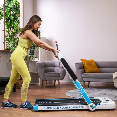 Elektrický běžecký pás THUNDER RACE-WHITE