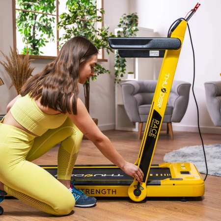 Elektrický běžecký pás THUNDER RACE-GOLD