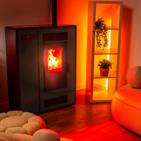 Peletová kamna ARIA BLACK 12 kW