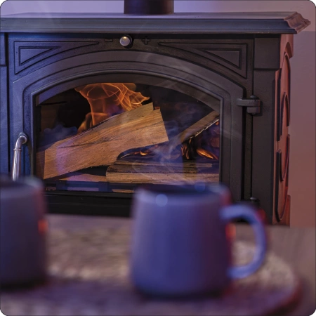 Litinová kamna na dřevo WESTA 17 kW