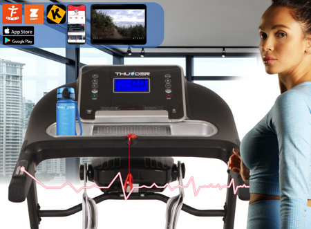 Elektrický běžecký pás THUNDER RAPID-DS-BLACK