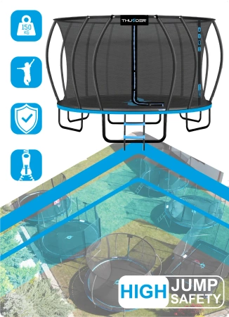 Trampolína THUNDER INSIDE ULTRA 16FT (488 cm) BLUE