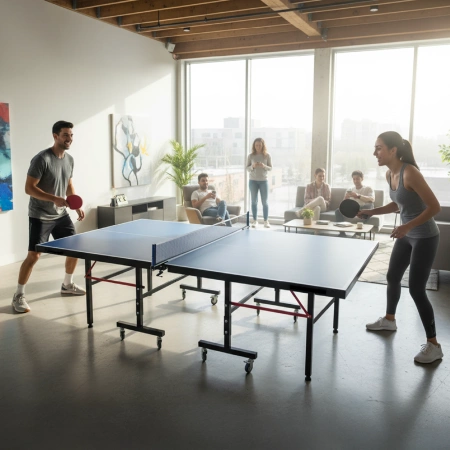 Stůl na stolní tenis THUNDER VITAL-18-BLUE