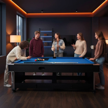 Otočný stůl na hry 4v1 7FT THUNDER CRUSH