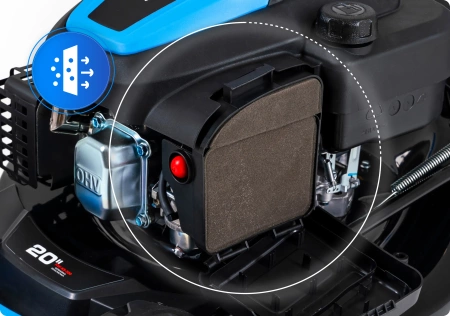 Benzínová sekačka na trávu Hexwelt HW-KS-200 51cm 3,8kW s pojezdem