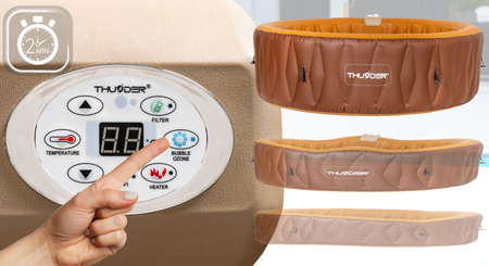 Nafukovací zahradní vířivka THUNDER MOCHA