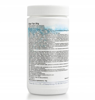 Chlorové tablety THUNDER 20g - 1kg