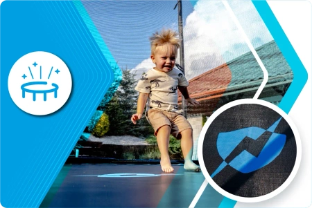 Trampolína THUNDER INSIDE ULTRA 12FT (366 cm) BLUE