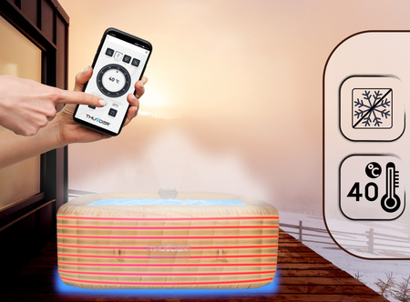 Nafukovací zahradní vířivka THUNDER FRAPPE