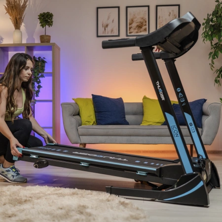 Elektrický běžecký pás THUNDER ICON-BLUE (předprodej 26.11)