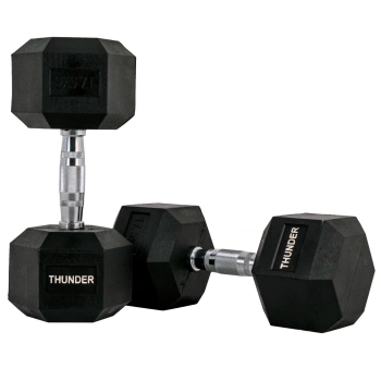 Hexagonální činka 17,5 kg THUNDER