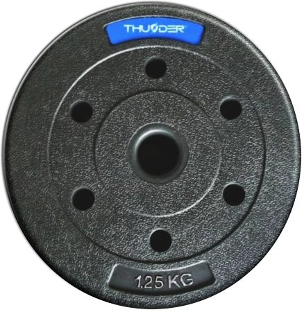 Sada bitumenových závaží značky THUNDER 2x5 kg + 4x2,5 kg + 8x1,25 kg