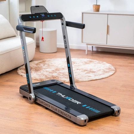 Elektrický běžecký pás THUNDER RACE-SILVER