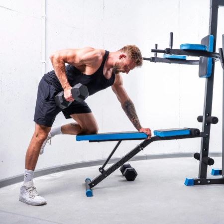 Tréninkový atlas s boxovacím pytlem THUNDER HEAVY