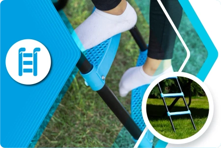 Trampolína THUNDER INSIDE ULTRA 8FT (244cm) BLUE