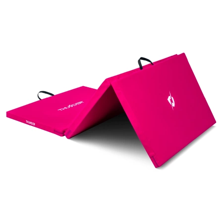 Gymnastická podložka růžová 197x100x5 THUNDER
