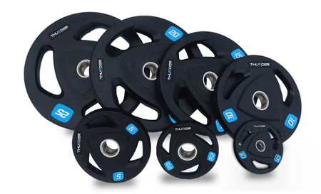 Sada olympijských závaží THUNDER 2x20 kg 