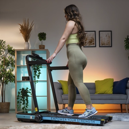 Elektrický běžecký pás THUNDER IMPACT-BLUE 