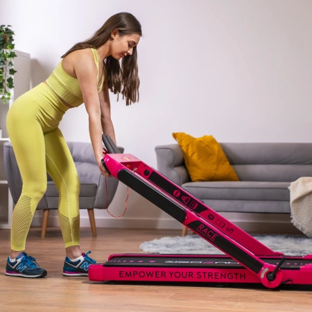 Elektrický běžecký pás THUNDER RACE-PINK