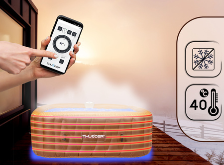 Nafukovací zahradní vířivka THUNDER BREVE