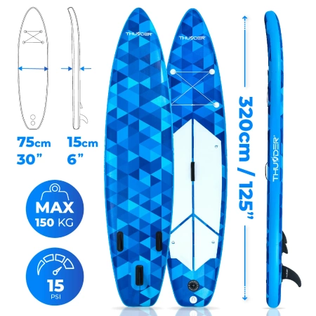 SUP prkno 320cm THUNDER NION