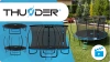 Trampolína THUNDER INSIDE ULTRA 12FT (366 cm) BLUE