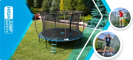 Trampolína THUNDER INSIDE ULTRA 8FT (244cm) BLUE
