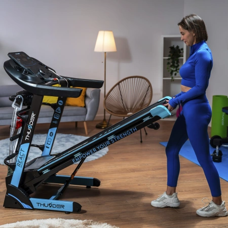 Elektrický běžecký pás THUNDER REACT-DS-BLACK