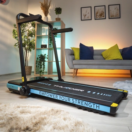 Elektrický běžecký pás THUNDER IMPACT-BLUE 