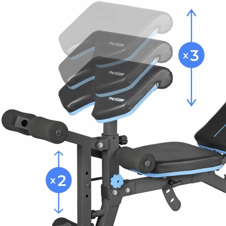 Tréninková lavice THUNDER CROUL