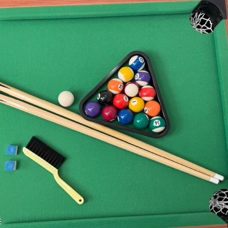 Otočný herní stůl 3v1 dřevěný THUNDER SMART 