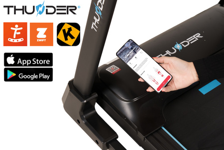 Elektrický běžecký pás THUNDER RAPID-DS-BLACK