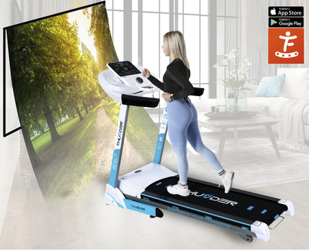 Elektrický běžecký pás THUNDER REACT-S-WHITE