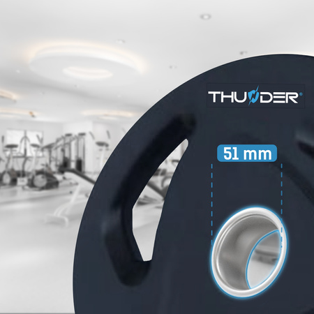 Sada olympijských závaží THUNDER 2x10 kg