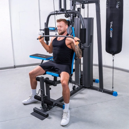 Tréninkový atlas s boxovacím pytlem THUNDER HEAVY