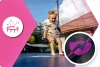 Trampolína THUNDER INSIDE ULTRA 8FT (244 cm) PINK