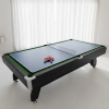 Kulečníkový stůl THUNDER s překryvem na cimbál/ping pong 8FT - BOLD-BLACK