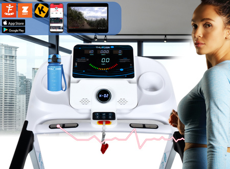 Elektrický běžecký pás THUNDER REACT-S-WHITE