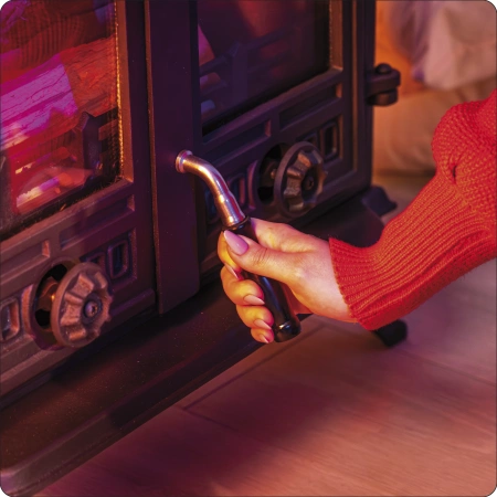 Litinová kamna na dřevo ATAR 10 kW